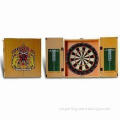 18 x 1-1/2-inch MDF Cabinets with Tournament Bristle Dart Board and PVC Flights